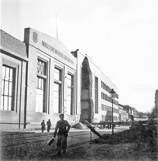 Sch&ouml;nebecker Stra&szlig;e - Maschinenfabrik Buckau nach S&uuml;den