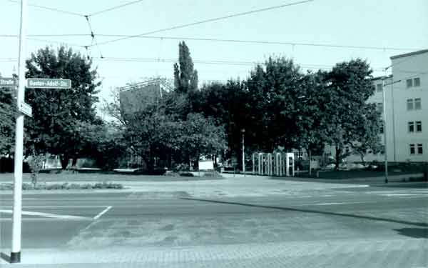 Die heutige Straßenansicht