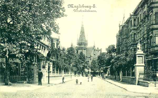 Die Westendstraße-heute Klausenerstraße