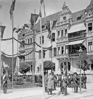 Gutenbergdenkmal - Enth&uuml;llung 23.6.1901