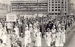 01. Mai 1954 in der Otto-von-Guerickestra&szlig;e