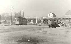 Bau der Westtangente 08.03.1974