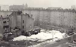 Blick in die B&auml;rstra&szlig;e 23.11.1971 