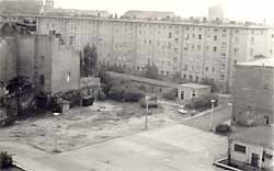 Blick in die B&auml;rstra&szlig;e 29.08.1970