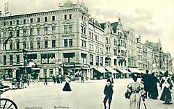 Breite Weg am Ratswaageplatz zur Jahrhundertwende