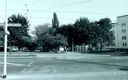 Die heutige Straßenansicht