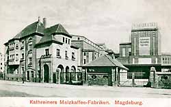 Kathreiners Malzkaffee - Fabriken in der Hafenstraße