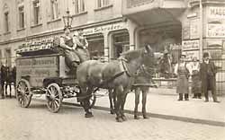 Bierkutscher in der Arndtstraße