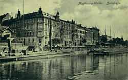 Die Zollstraße um 1918