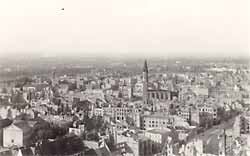 Tr&uuml;mmerw&uuml;ste vom Breiten Weg bis Hauptbahnhof 1947