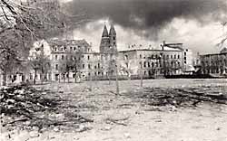 Der Domplatz 03.03.1945