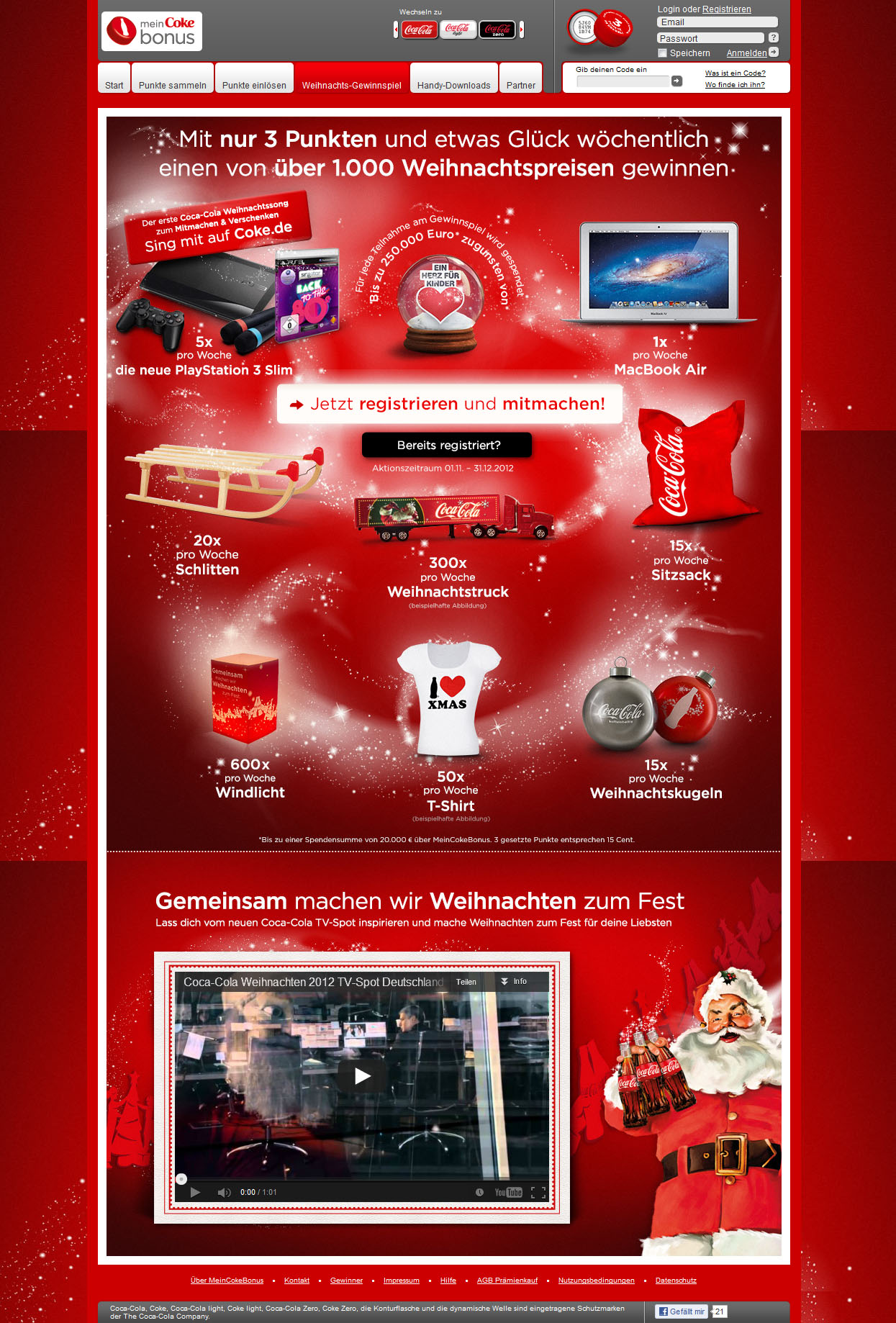 www coca cola gewinnspiel